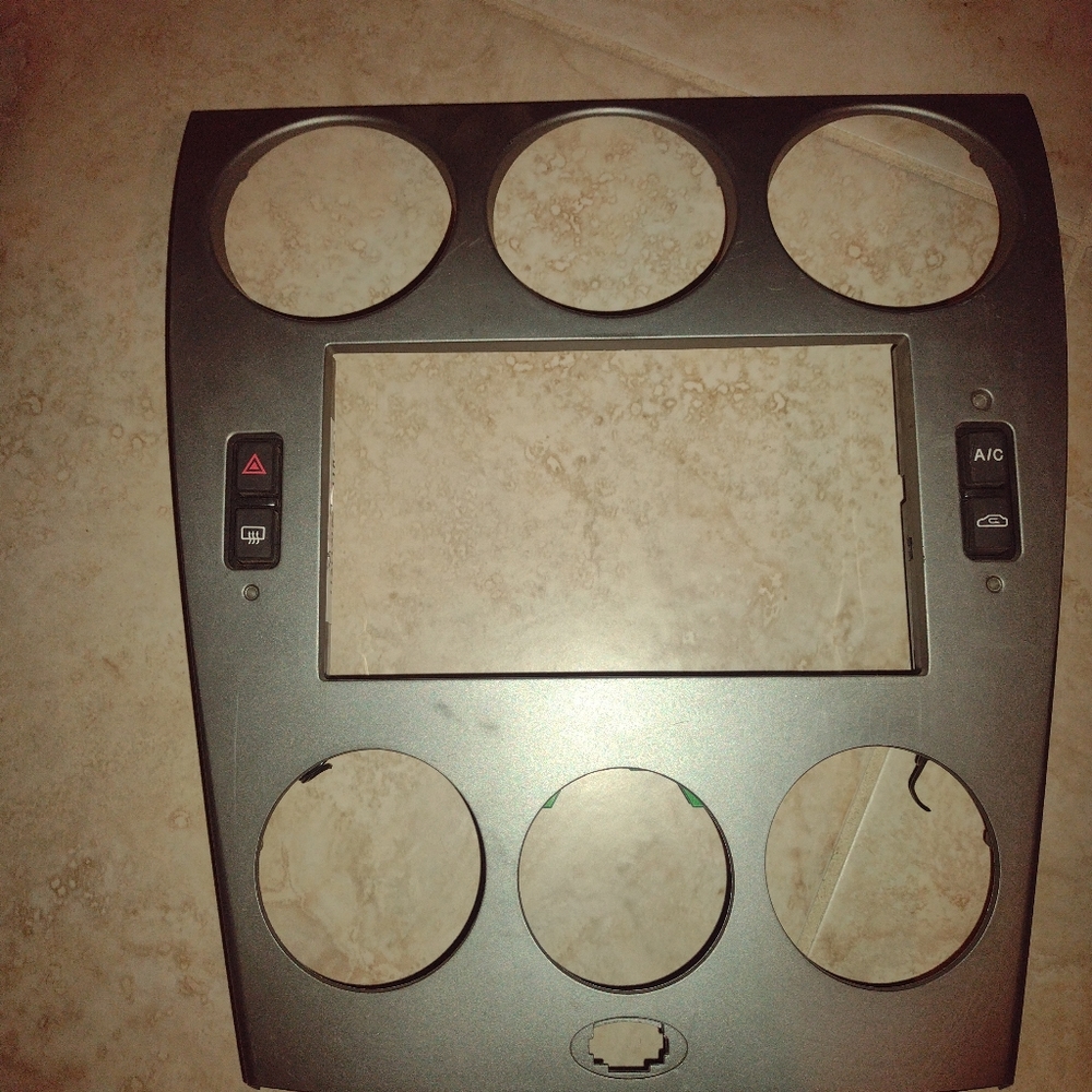 Mazda 6 stereo faceplate 2003-2005